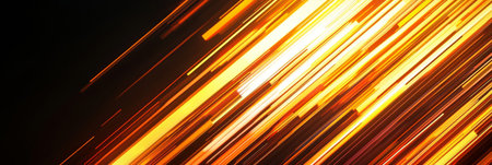 futuristic speed motion background with parallel diagonal stripes and neon gradients. Generative AIの素材