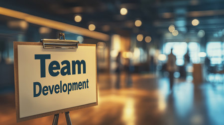 Team Development Strategy and Business Growth showcasing their joint role in building a workforce. Generative AIの素材