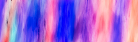 Vibrant Blue Pink and Purple Abstract Background with Soft Vertical Brush Strokes