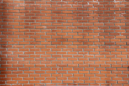 Red brick background with salt selectionの写真素材