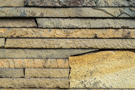 Detail texture of the stone wall closeupの写真素材