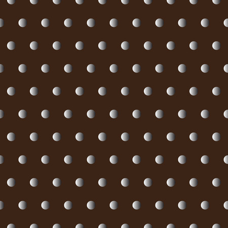 Seamless pattern with geometrical figures on a brown backgroundのイラスト素材