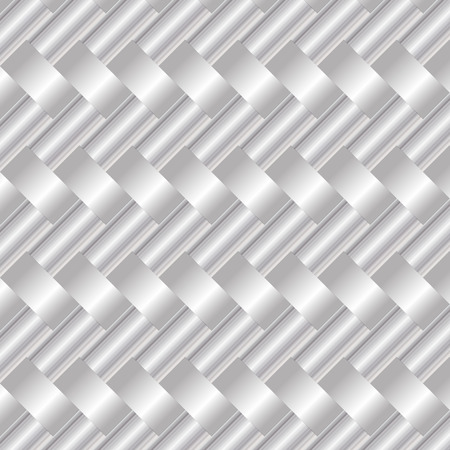 Seamless pattern with different shapes of grayのイラスト素材