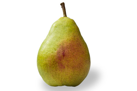 pear isolated on a white background close upの写真素材