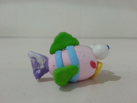 Clay doll artの素材