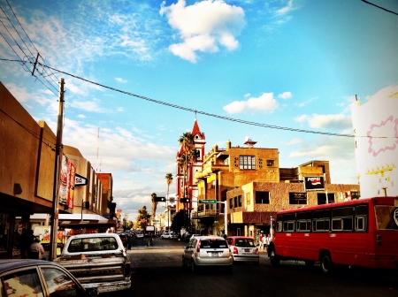 sunset at mexicoの素材