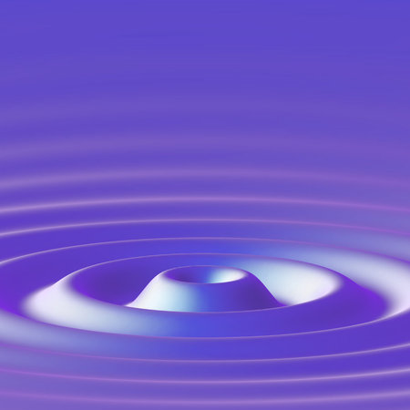 Sound wave or audio equalizer visualization.