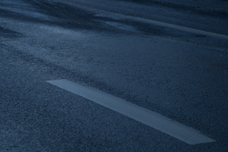 wet asphalt backgroundの写真素材