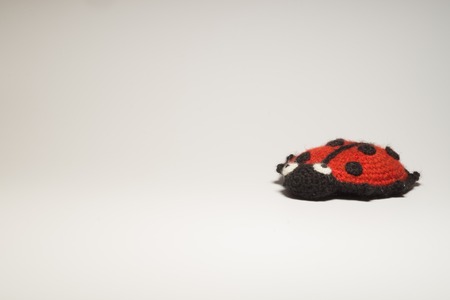 Handmade knitting wool texture background closeup needlework. handmade backgroundの写真素材