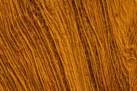 Rough wood macro texture. brown wooden material backgroundの写真素材