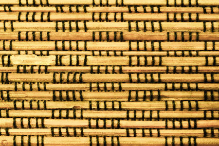 Bamboo texture background. weaving wooden pattern texture