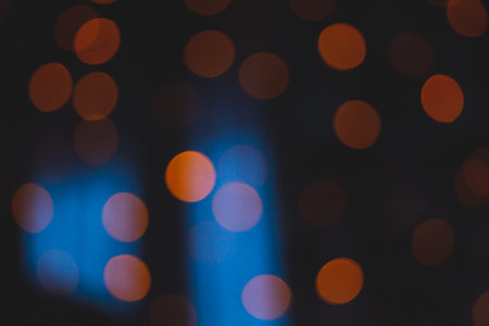 Defocused bokeh lights abstract background