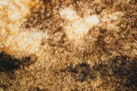 Wool texture. brown coverlet. soft material