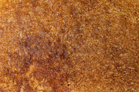 Thin pancakes close up background