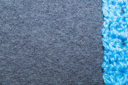 Detail of fabric craft work. textile background. cloth backdrop