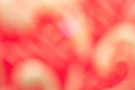 Abstract blurred colorful background. defocused lightの写真素材