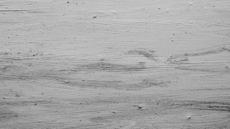 Wood background with scratched paint close upの写真素材