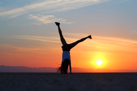 Desert sunriseの写真素材