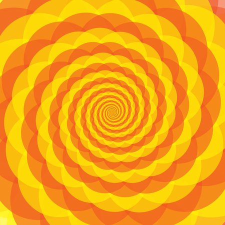 Abstract fractal pattern. Orange tintの写真素材