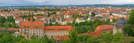 Panoramic View of Bamberg. Bavaria, Germanyの写真素材
