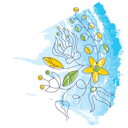 Flower Designのイラスト素材