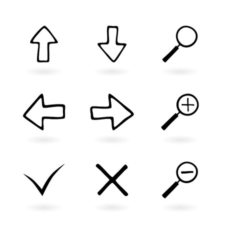 Web Icon Setのイラスト素材