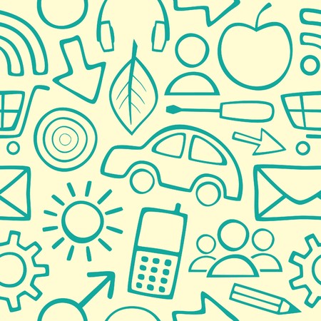 Seamless Abstract Wallpaper or Backgroundのイラスト素材