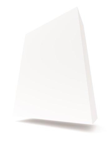 Box Isolated on Whiteの写真素材