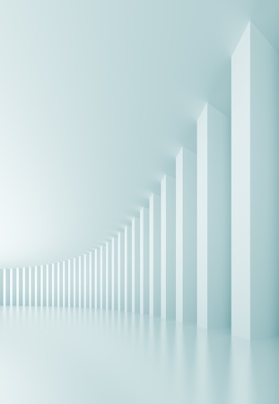 Abstract Columns Backgroundの写真素材