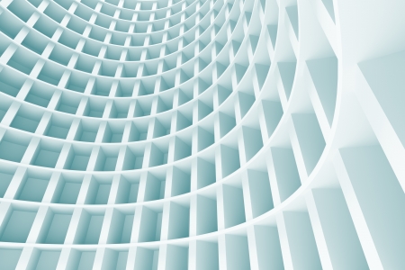 3d Blue Abstract Architecture Designの写真素材