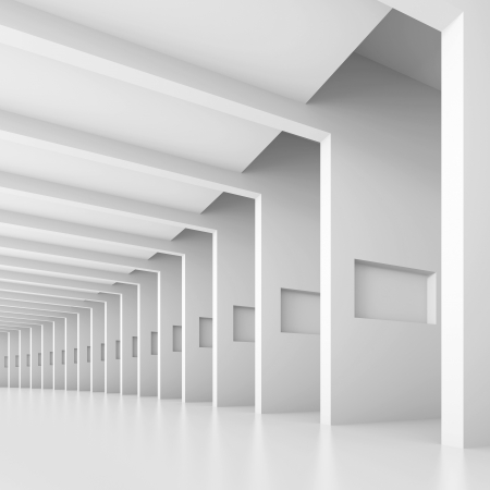 Abstract Hall Designの写真素材