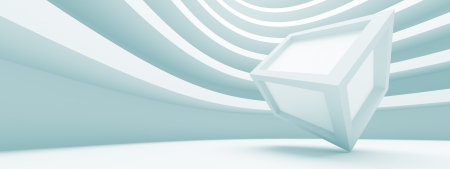 3d Abstract Panoramic Architecture Conceptの写真素材