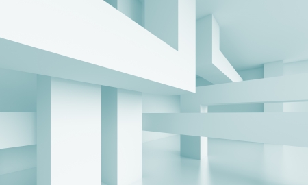 3d Abstract Modern Architecture Backgroundの写真素材