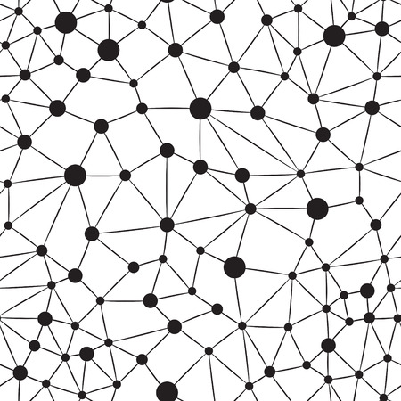 Seamless Neuron Backgroundのイラスト素材