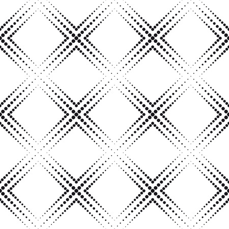 Seamlees Monochrome Geometric Backgroundのイラスト素材