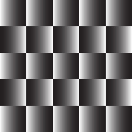 Vector Monochrome Seamless Square Patternのイラスト素材