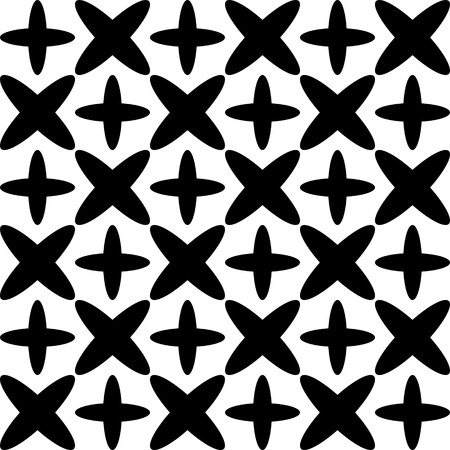 Vector Abstract Seamless Star Backgroundのイラスト素材