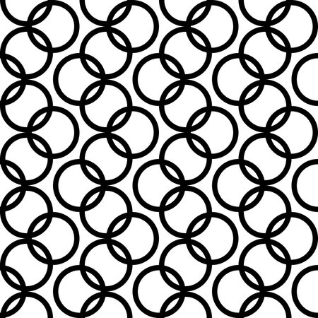 Vector Abstract Seamless Ring Background