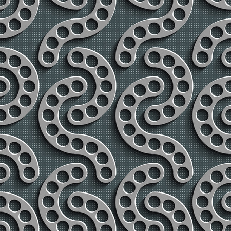 Vector Abstract Seamless Geometric Backgroundのイラスト素材