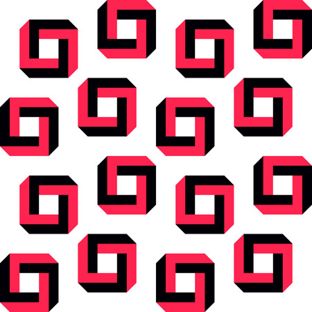 Vector Abstract Seamless Geometric Backgroundのイラスト素材