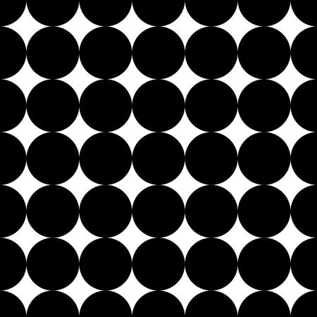 Vector Abstract Seamless Circles Patternのイラスト素材