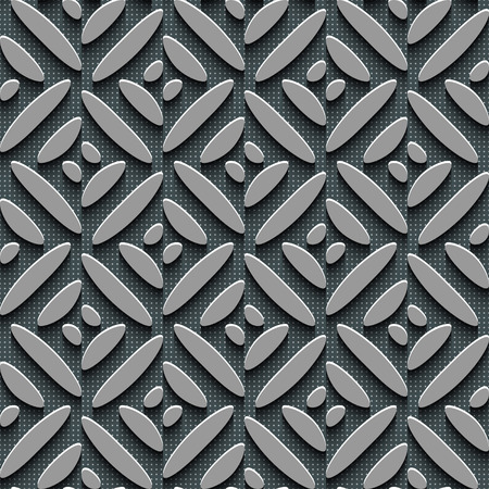 Vector Abstract Seamless Geometric Patternのイラスト素材