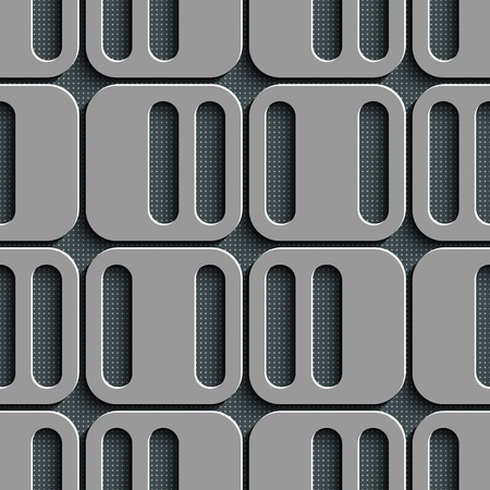 Vector Abstract Seamless Square Backgroundのイラスト素材