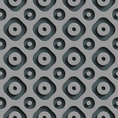 Vector Abstract Seamless Geometric Backgroundのイラスト素材