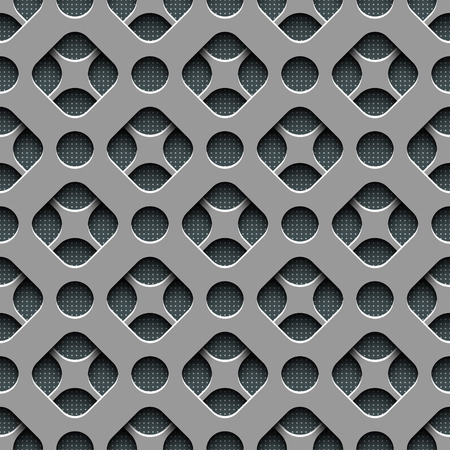Vector Abstract Seamless Geometric Backgroundのイラスト素材