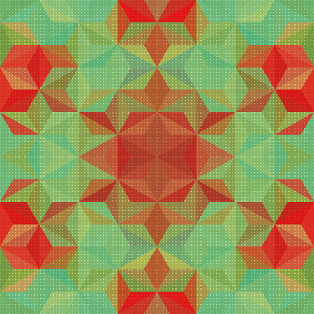 Vector Abstract Mosaic Pattern or Backgroundのイラスト素材