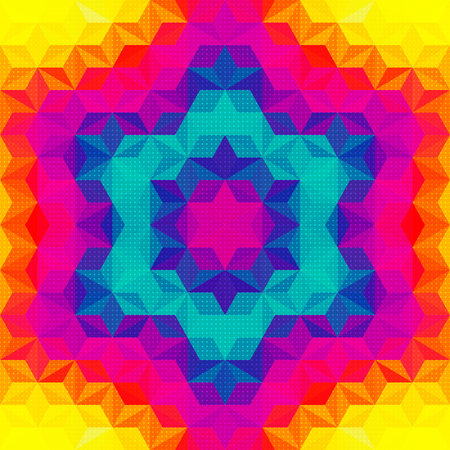Abstract Colorful Pattern Background