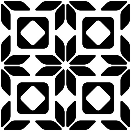 Vector Abstract Seamless Geometric Ornamentのイラスト素材