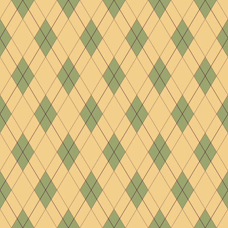 Seamless Line and Rhombus Pattern. Regular Texture