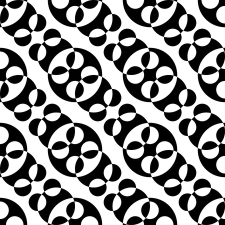 Seamless Circle Pattern. Vector Regular Textureのイラスト素材